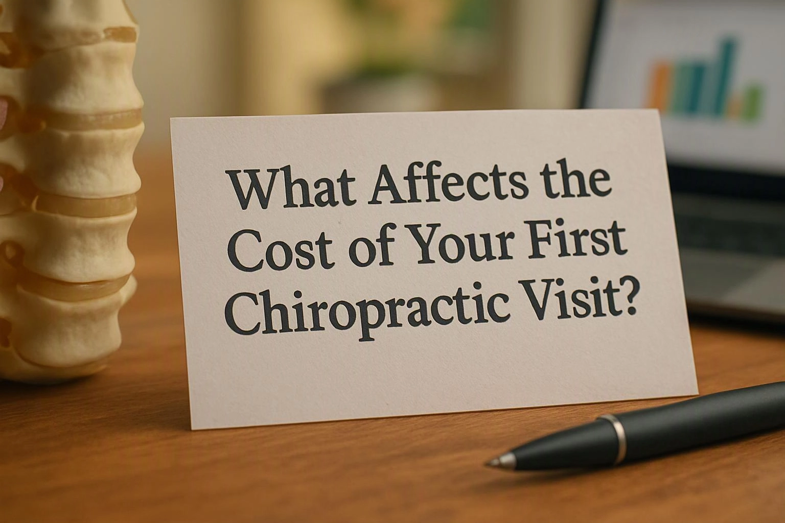 What Affects the Cost of Your First Chiropractic Visit?