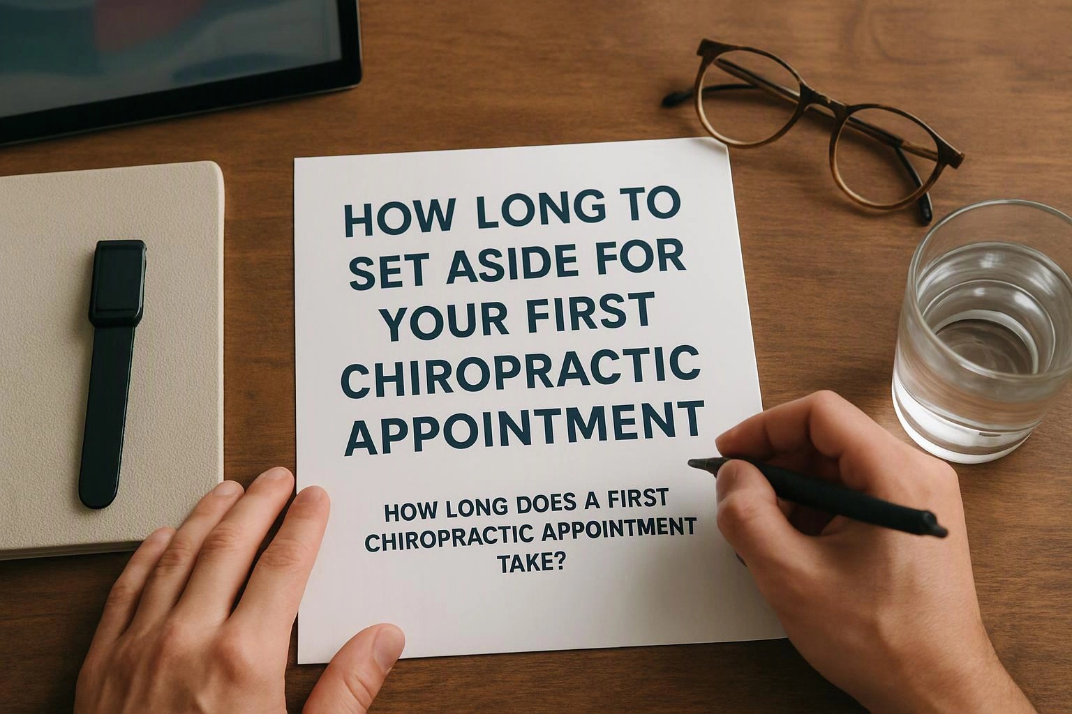 How Long to Set Aside for Your First Chiropractic Appointment