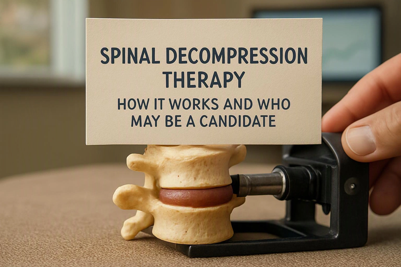 Spinal Decompression Therapy: How It Works and Who May Be a Candidate