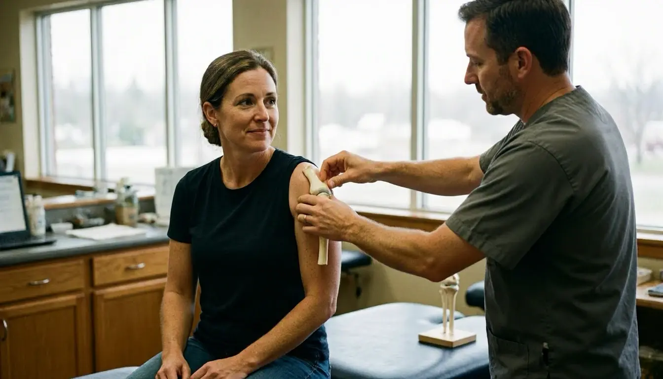 How Adjustment applies to Chiropractor services in Brentwood Estates, United States—practical illustration