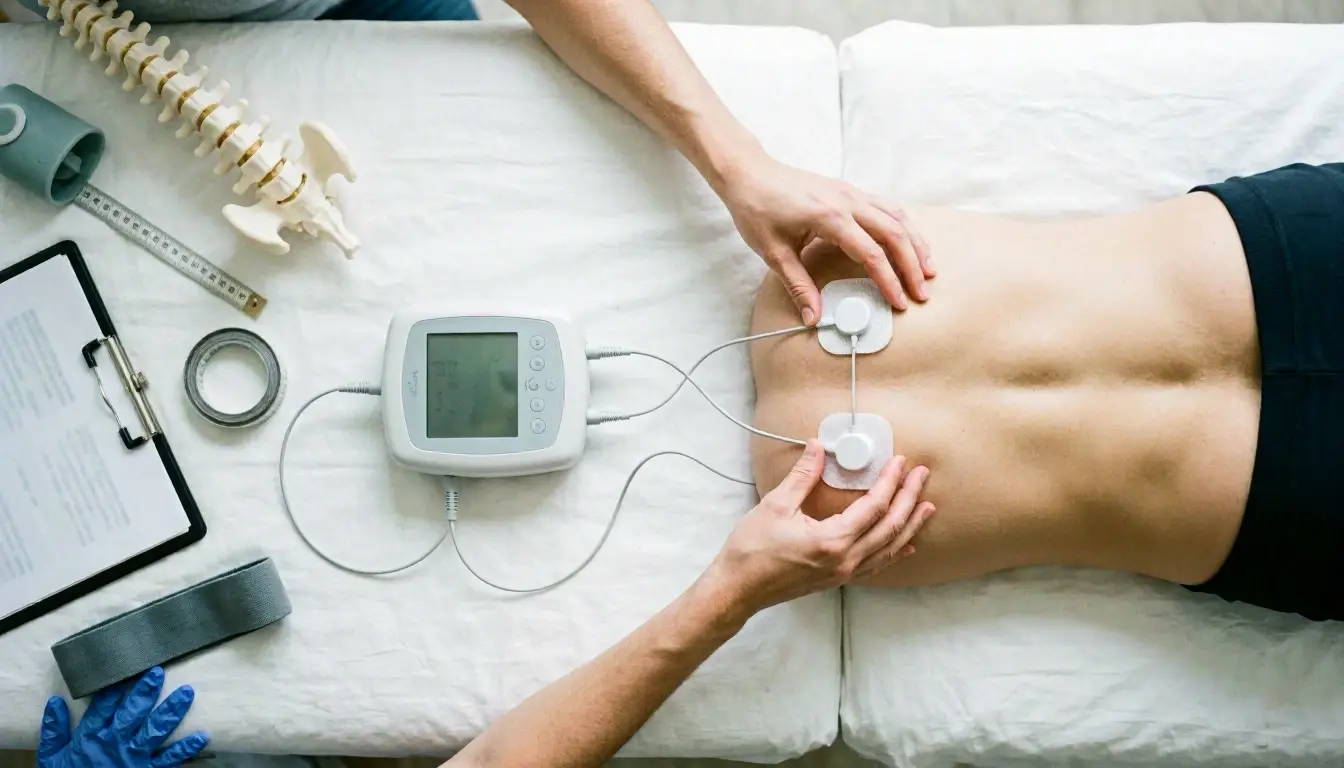 Electrical Muscle Stimulation in Chiropractor: Electrical Muscle Stimulation is a therapeutic technique that uses controll...