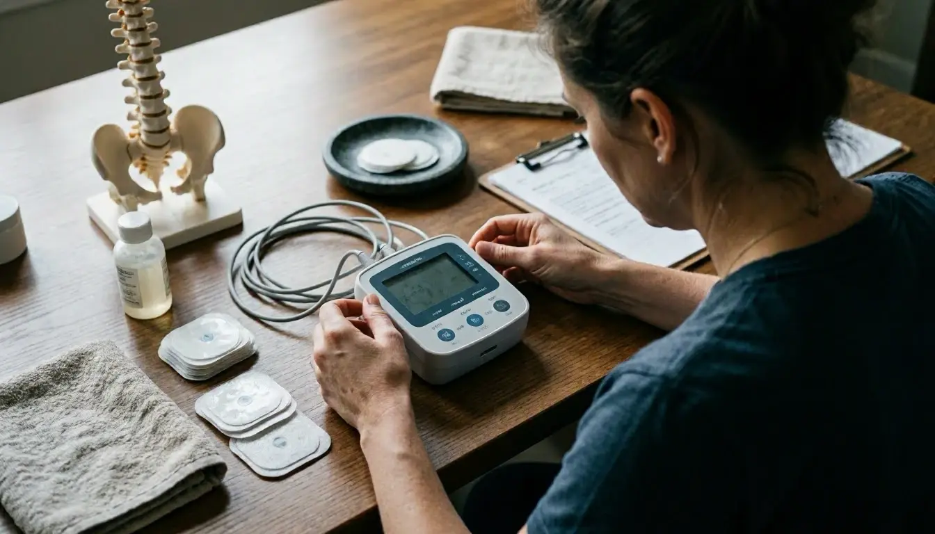 How Electrical Muscle Stimulation applies to Chiropractor services in Brentwood Estates, United States—practical illustr...