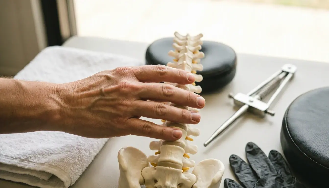 Spinal Adjustment in Chiropractor: Spinal Adjustment is a hands-on procedure chiropractors use to apply controlled force—v...