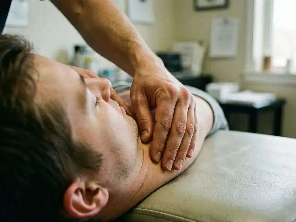 Chiropractor Fairview, TN — in action